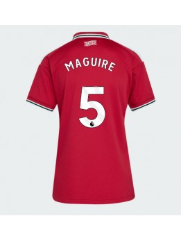 Ženski Nogometna dresi replika Manchester United Harry Maguire #5 Domači 2026-27 Kratek rokav Ženski Nogometna dresi replika Manchester United Harry Maguire #5 Domači 2026-27 Kratek rokav